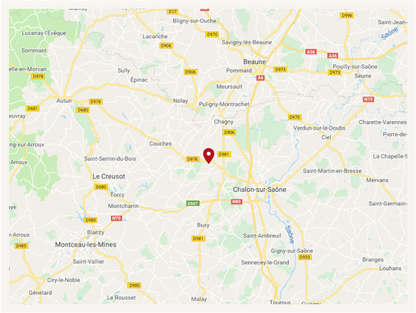 The Domaine Tupinier-Bautista in Mercurey - Nous trouver | Google Maps